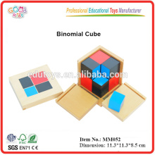 Montessori pädagogisches Spielzeug Binomial Cube